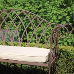 ZNTS Esschert Design Garden Bench Metal Old English Style MF009 411499