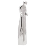 ZNTS Sculpture Silver 10x16x49 cm Aluminium 42000135