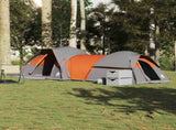 Camping Tent 5-Person Grey and Orange Waterproof 4009589