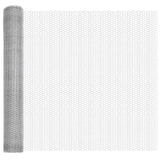 Fence Post Silver 25 x 1 m Steel 3353799