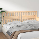Bed Headboard Natural Wood Solid Pine Wood 205.5 cm x 100 cm 818590