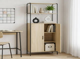 Highboard Sonoma Oak 65 x 33 x 161 cm Engineered Wood 8013873