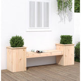 Planter Bench 184.5x39.5x56.5 cm Solid Wood Pine 825170