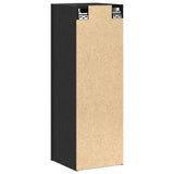 Wall TV Cabinet 2 pcs Black Oak 30.5 x 28.5 x 90 cm 862571