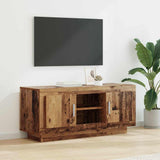 TV Cabinet Old Wood 102 x 35 x 45 cm Engineered Wood 880531
