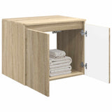 Wall-mounted Bathroom Cabinet Sonoma Oak 62.5 x 44.5 x 50 cm 890474