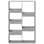 Bookcase Grey Sonoma 100x33x155.5 cm Engineered Wood 3309398