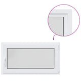 Basement Window RISOR 110 x 55 cm PVC and Glass 42047858