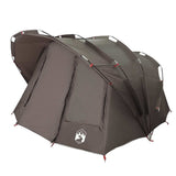Fishing Tent 5-Person Brown Waterproof 4009393