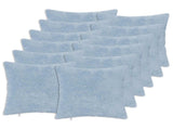 Cushion Cover 12 pcs HEERLEN Light Blue 50 x 50 cm 911196