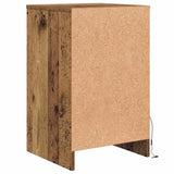 LED Bedside Cabinet Old wood 38 x 34 x 61 cm Engineered wood 874143