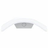 Outdoor LED Wall Lights with Sensors 2pcs White Die-cast Aluminium 4006283