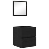 Bathroom Cabinet Black Oak 41 x 38.5 x 45 cm Engineered Wood 875702