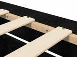 Bed Frame with Storage Black Oak 80 x 200 cm Engineered Wood 3429611
