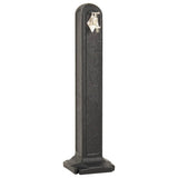 Garden Tanker with Faucet Anthracite Stone Look 316182