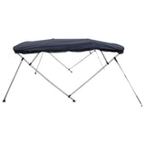 4-bow Bimini Top with Mesh Sidewalls 243xx137 cm 94854