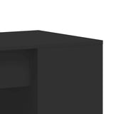 Desk Black 102x50x75 cm Engineered Wood 840542