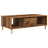 Coffee Table Old Wood 102 x 55 x 35 cm Engineered Wood 875119