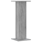 Plant Stands 2 pcs Grey Sonoma 30x30x80 cm Engineered Wood 3307869