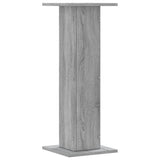 Plant Stands 2 pcs Grey Sonoma 30x30x80 cm Engineered Wood 3307869