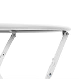 Bistro Table Folding White 50 x 71 cm Powder-coated Steel 42002962