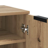 Shoe Cabinet Artisan Oak 29.5x35x70 cm Engineered Wood 856988