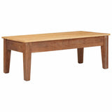 Coffee Table Brown 110 x 55 x 40 cm Solid Mango Wood 42003315