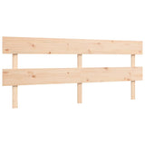 Bed Frame without Mattress Super King Size Solid Wood Pine 3193546