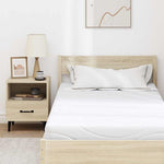 Mattress White 120 x 200 cm Gel Memory Foam 4106316