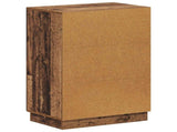 Shoe Cabinet HOORN 59.5 x 39.5 x 87 cm Engineered Wood Old Wood 897313