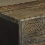 Highboard 40x33x110 cm Solid Wood Mango 4017821