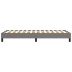 Box Spring Bed Frame Dark Grey 90x200 cm Fabric 3120485