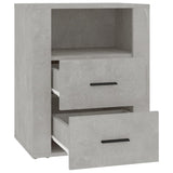 Bedside Cabinet Concrete Grey 50x36x60 cm Engineered Wood 816732