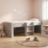 Kids'High Bed Frame 2 pcs Concrete Grey 98.5 x 200 cm 3422566