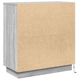 LED Sideboard for Grey Sonoma 71 x 34.5 x 75 cm 869647