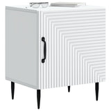 Bedside Cabinet White 43 x 34.5 x 50 cm Engineered Wood 894795