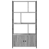 Bookshelf Grey sonoma 80 x 30 x 155.5 cm Engineered Wood 868440