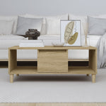ZNTS Coffee Table Sonoma Oak 90x50x36,5 cm Engineered Wood 821063