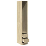 Wardrobe Sonoma Oak 30x50x200 cm Engineered Wood 3307740