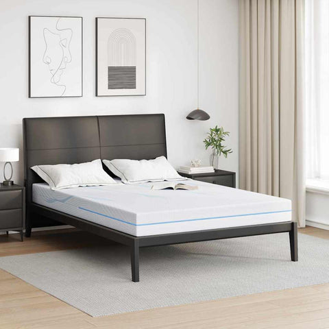 Mattress White 140 x 200 cm Foam 4106294