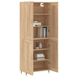 Highboard Sonoma Oak 69.5x34x180 cm Engineered Wood 3199668