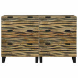 Sideboards 2 pcs Brown 60 x 33.5 x 75 cm Solid mango wood 3310040