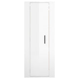 Wall Mounted TV Cabinet High Gloss White 40x34,5x100 cm 816682