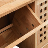247599 Shoe Storage Bench 94x20x38 cm Solid Walnut Wood