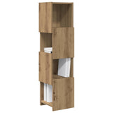Corner Cabinet Artisan Oak 25.5x25x102cm Engineered Wood 889812