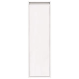 Wall Cabinet White 30x30x100 cm Solid Pinewood 813507