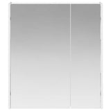 Bathroom Mirror Cabinet White 63.5 x 15.5 x 70 cm 889239
