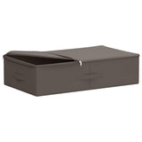 Storage Box 6 pcs Grey 70 x 40 x 18 cm Non-woven fabric 42024636