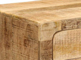 Bedside Cabinet 40x32x46 cm Solid Wood Rough Mango 4104511