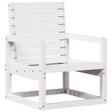 Garden Chair White 57.5x63x76 cm Solid Wood Pine 832548